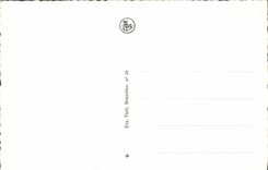 Iglesia co de Bruselas de la POSTAL de la VENDIMIA. Ataque frontal de Gudulia