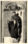 VINTAGE POSTCARD the Master De I' Annunciation Of Aix the Jeremie prophet