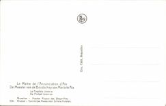 VINTAGE POSTCARD the Master De I' Annunciation Of Aix the Jeremie prophet