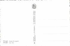 POSTAL MODERNA Brujas Quay verde