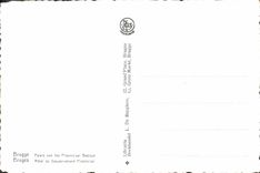 POSTAL MODERNA hotel de Brujas del gobierno provincial