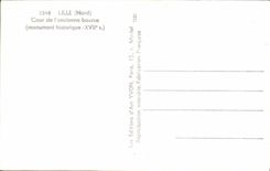 MODERN CARD Lille Court De I' Ancienne Stock Exchange