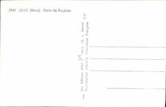 MODERN CARD Lille Carries From Roubaix