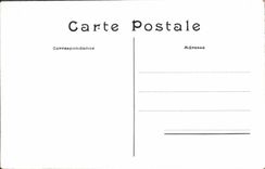 Corte de París de la POSTAL de la VENDIMIA de Louvre Monument De Gembetta