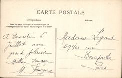 VINTAGE POSTCARD Paris Court Of Arts And Trades