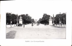 CPA Paris Les Champs Elysees