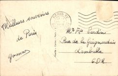 CPA Paris Le Sacre Coeur De Montmartre