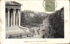 CPA Paris Boulevard De La Madeleine