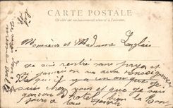 POSTAL París Louvre Monument De Meissonier de la VENDIMIA