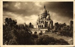 CPA Paris Basilique Du Sacre Coeur De Montmartre