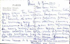 CPM Paris Notre Dame