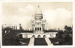 CPM Paris La Basilique Du Sacre Coeur