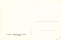 CPM Paris La Basilique Du Sacre Coeur