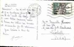 CPM Paris Le Sacre Coeur