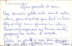 CPM Paris Le Palais De Chaillot