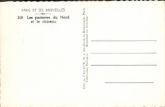 MODERN CARD Paris And Its Wonders Floors Of North And the Castle