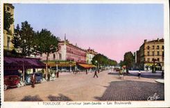 CPM Toulouse Carrefour Jean Jaures Les Boulevards