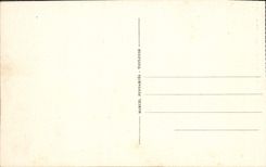 POSTAL MODERNA Toulouse el jardín del museo