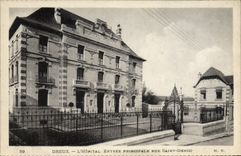 CPA Dreux L'Hopital Entree Prinoipale Rue Saint Denis