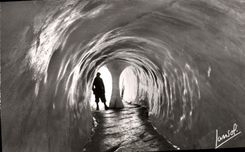 CPM Chamonix Le Montenvers Ait La Grotte De La Mer De Glace entree de la grotte