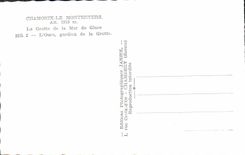 POSTAL MODERNA Chamonix Montenvers tiene la cueva del mar del hielo el gardin del oso de la cueva