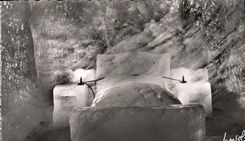 POSTAL MODERNA Chamonix Montenvers tiene la cueva del mar del hielo que el cuarto tiene que dormir