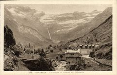 CPA Gavarnie Le Cirque Et L'Hotel Du Vignemale