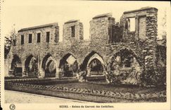 VINTAGE POSTCARD Rheims Ruins Of the Convent Of Cordeliers