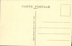 VINTAGE POSTCARD Rheims the Monument De I' Armee Black Militaria