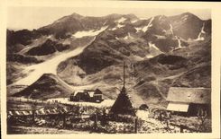 CPA Dauphine Col Du Lautaret Le Chalet PLM et le Combeynot 