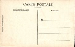 VINTAGE POSTCARD Rheims the Town hall After the Militaria War