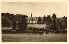 VINTAGE POSTCARD Zoological gardens De Cleres View of the castle Zoo