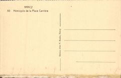 CPA Nancy Hemicycle De La Place Carriere