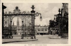 CPA Nancy Grille De Jean Lamour