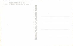 CPA Versailles le palais Facade sur le parc