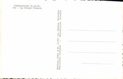 CPA Versailles Le Grand Trianon