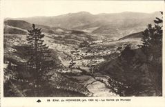 VINTAGE POSTCARD Surroundings of Hohneck the valley of Munster