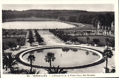 CPA Versailles L'Orangerie Et La Piece D'Eau des suisses