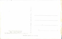 CPA Gavarnie Le Gave et le cirque vus du village