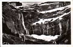 CPA Gavarnie Interieur du cirque