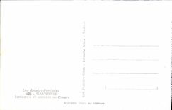 CPA Gavarnie Interieur et sommets du cirque Ane Mule