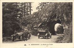 CPA Gerardmer La Roche du Diable Automobile