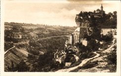 CPA Rocamadour Vue Generale 