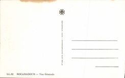 CPA Rocamadour Vue Generale 