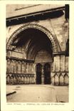 VINTAGE POSTCARD Epinal Gate Of the Church St Maurice