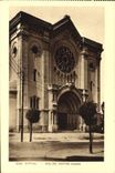 VINTAGE POSTCARD Epinal Notre Dame Church