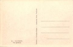 CPA Cauterets Vue Generale