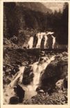 VINTAGE POSTCARD Cauterets Cascades of Lutaour