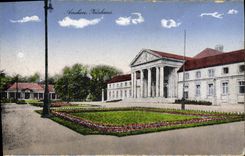 VINTAGE POSTCARD Aachen Kurhaus