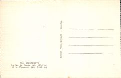 CPA Cauterets Le Lac de Gaube 